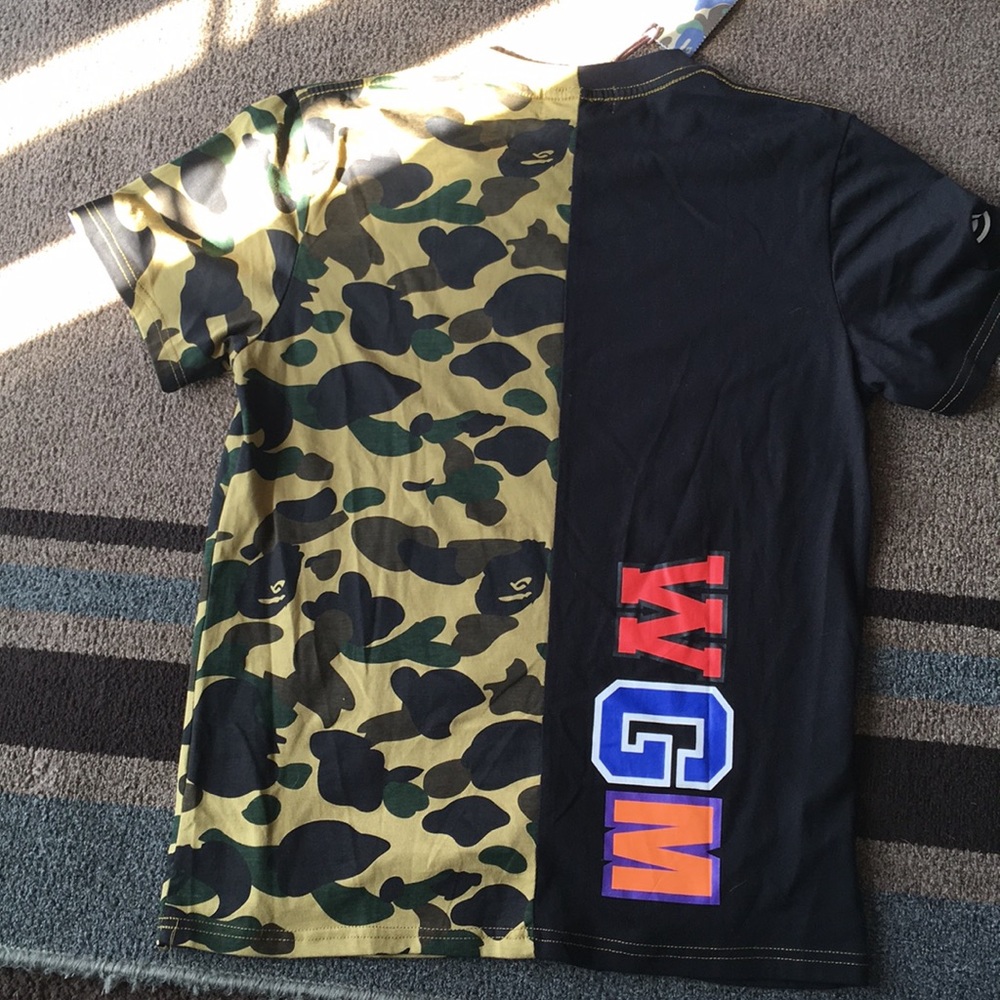 Black and camel Ape t-shirt - Picture 4 of 8